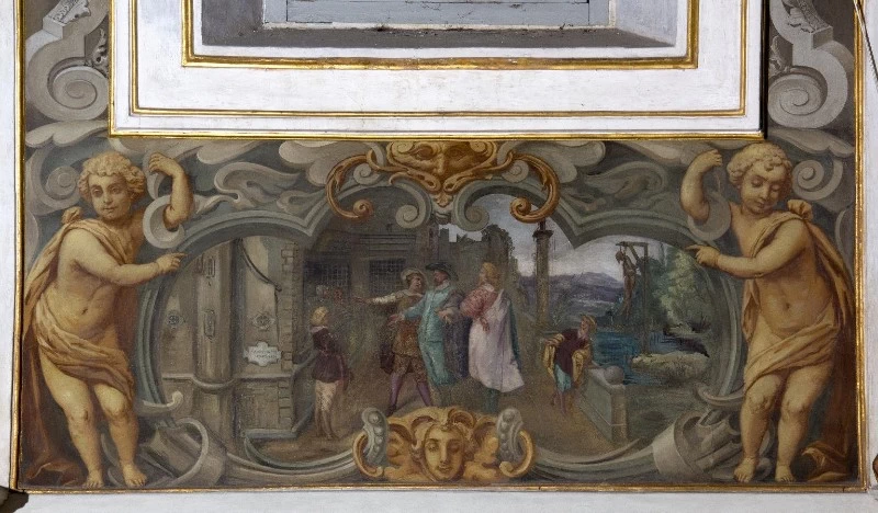 Gian Giacomo Barbelli - Visitare i carcerati, chiesa di San Giovanni della Carità, Crema